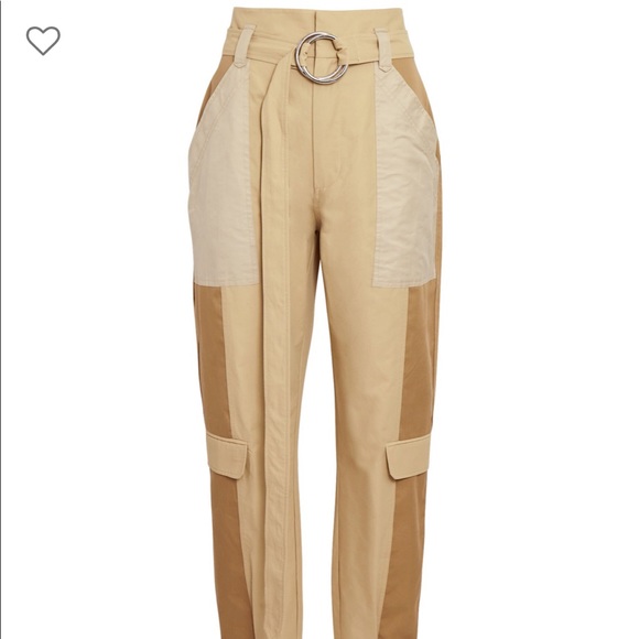 FRAME Tonal Blocked Cargo Pants - Picture 2 of 5